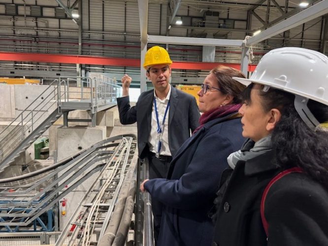 Recorrido por las instalaciones experimentales del CERN.