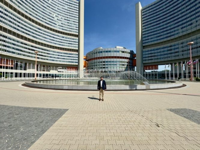Vienna International Centre, sede del OIEA.