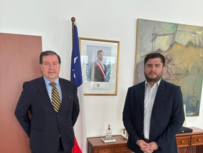 Reunión institucional en Austria.